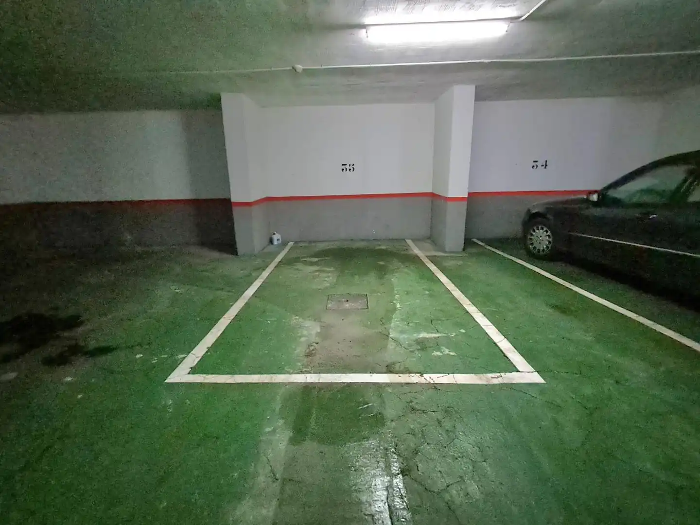 Parking of Flat for sale in Madrid  with Air Conditioner, Heating and Private garden