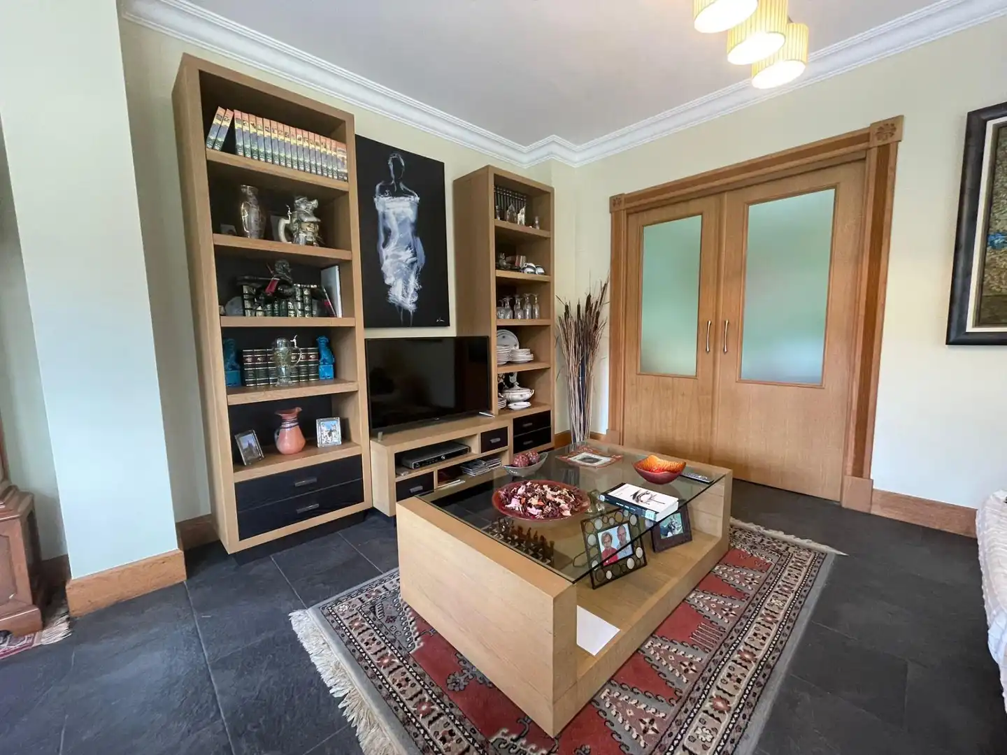 Sala de estar de Casa adosada en venta en Guriezo con Calefacción, Jardín privado y Terraza