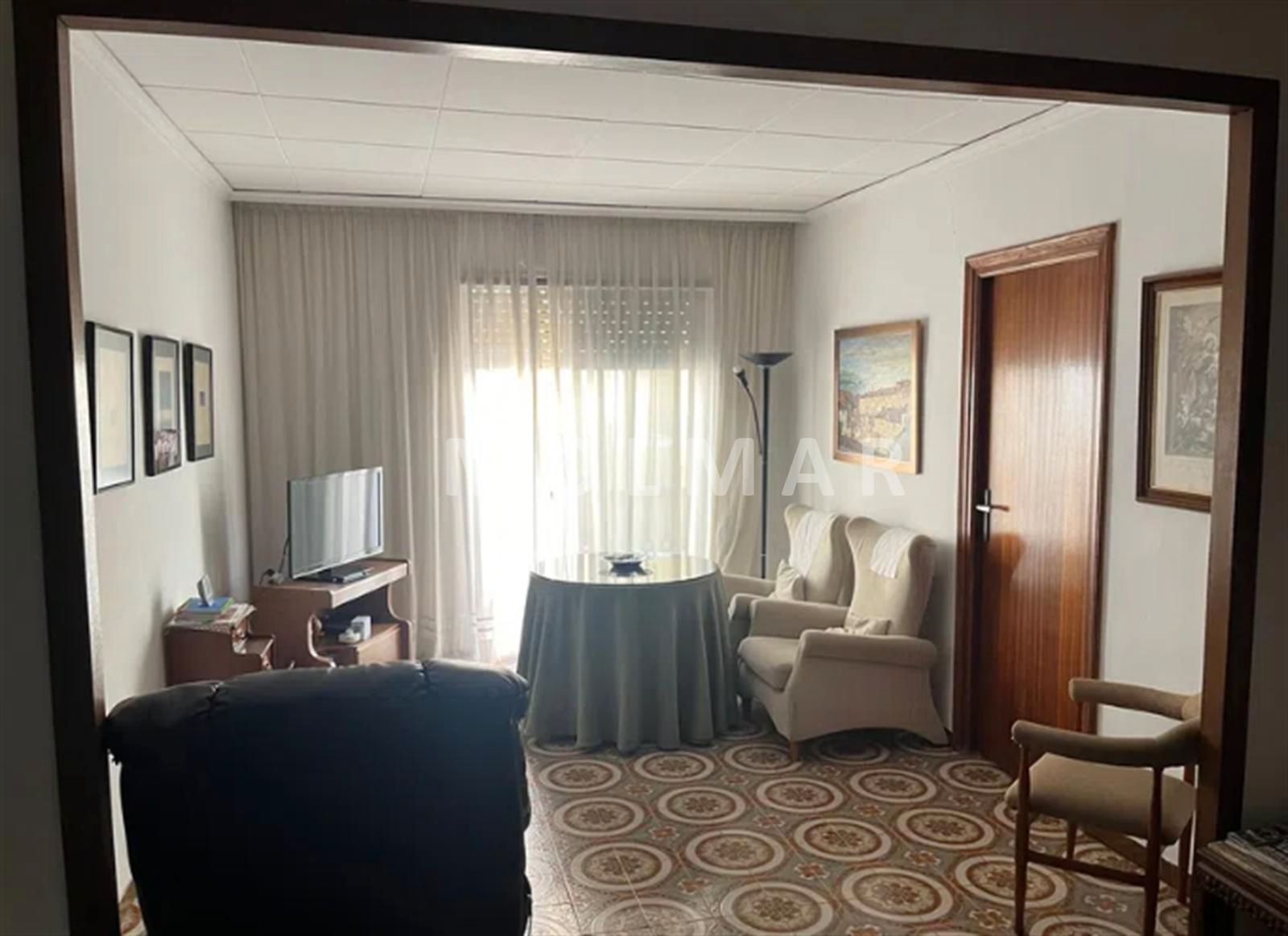 Living room of Flat for sale in Alberic  with Air Conditioner, Terrace and Balcony