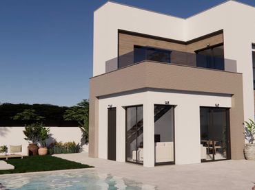 Chalet con piscina en venta en Calle Calle Melocotonero