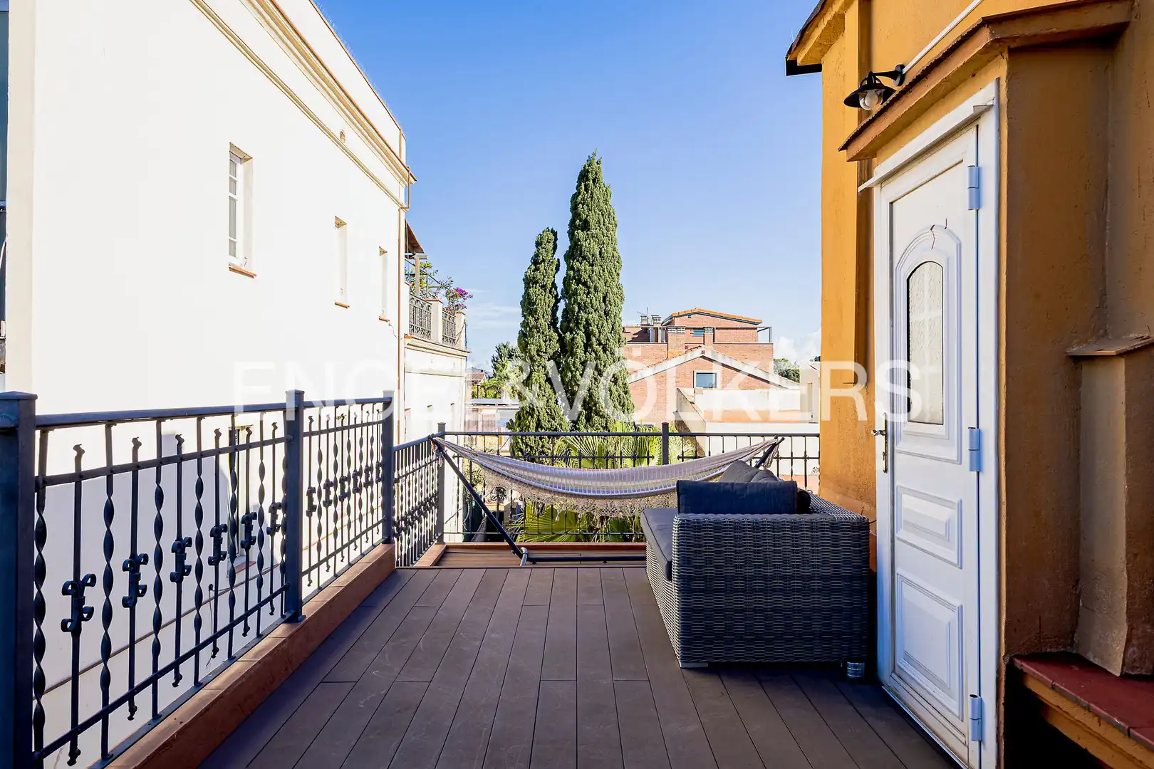 Terrace of Duplexes for sale in Barcelona  with Air Conditioner, Heating and Private garden