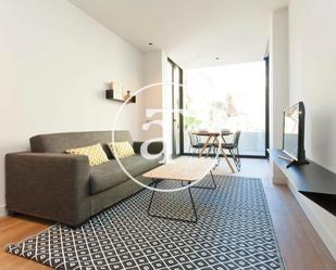 Living room of Flat to rent in  Barcelona Capital  with Air Conditioner, Heating and Terrace