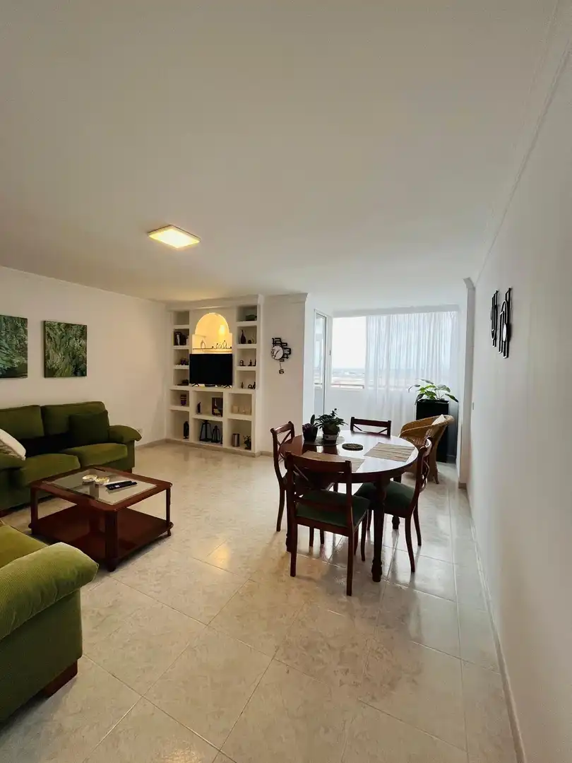 Sala de estar de Piso de alquiler en Las Palmas de Gran Canaria con Terraza y Amueblado
