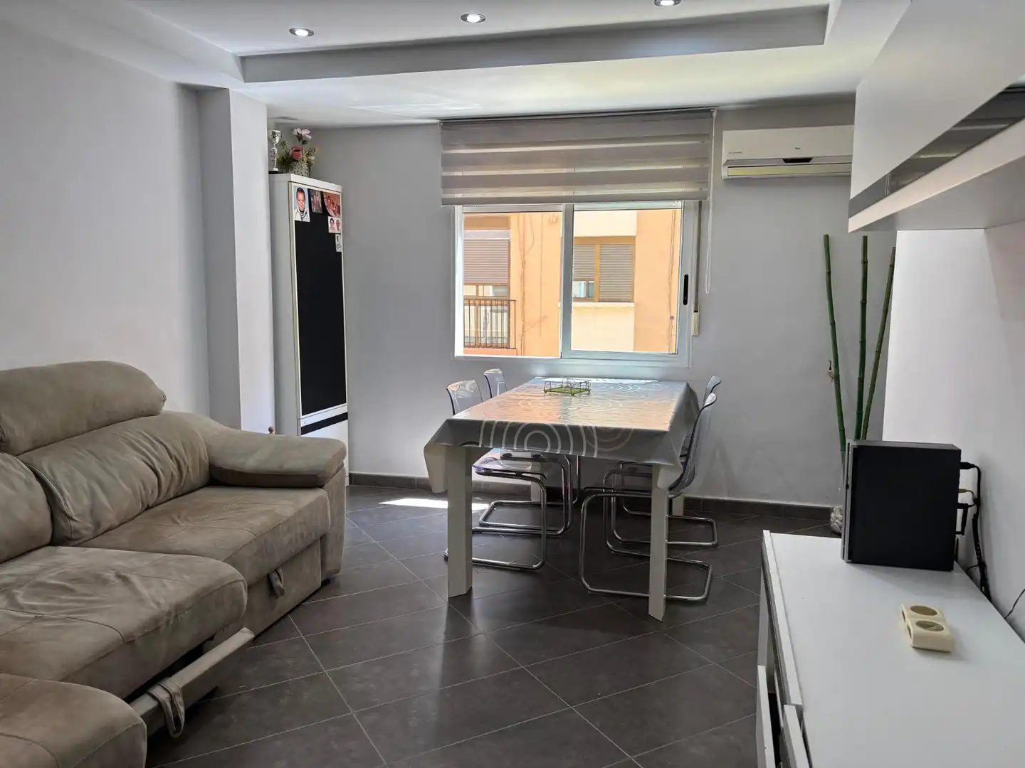Sala de estar de Piso en venta en Valencia con Aire acondicionado, Terraza y Balcón