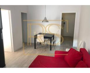 Living room of Flat for sale in  Barcelona Capital  with Air Conditioner, Parquet flooring and Terrace