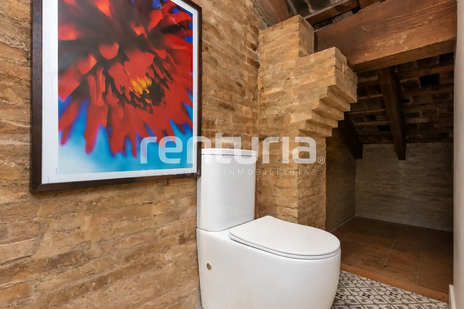 Baño de Dúplex en venta en Valencia con Aire acondicionado, Calefacción y Terraza