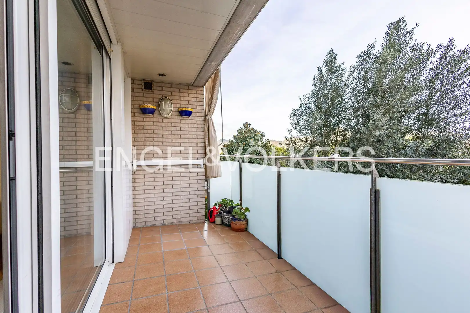Balcony of Flat for sale in Sant Joan Despí  with Air Conditioner, Heating and Terrace