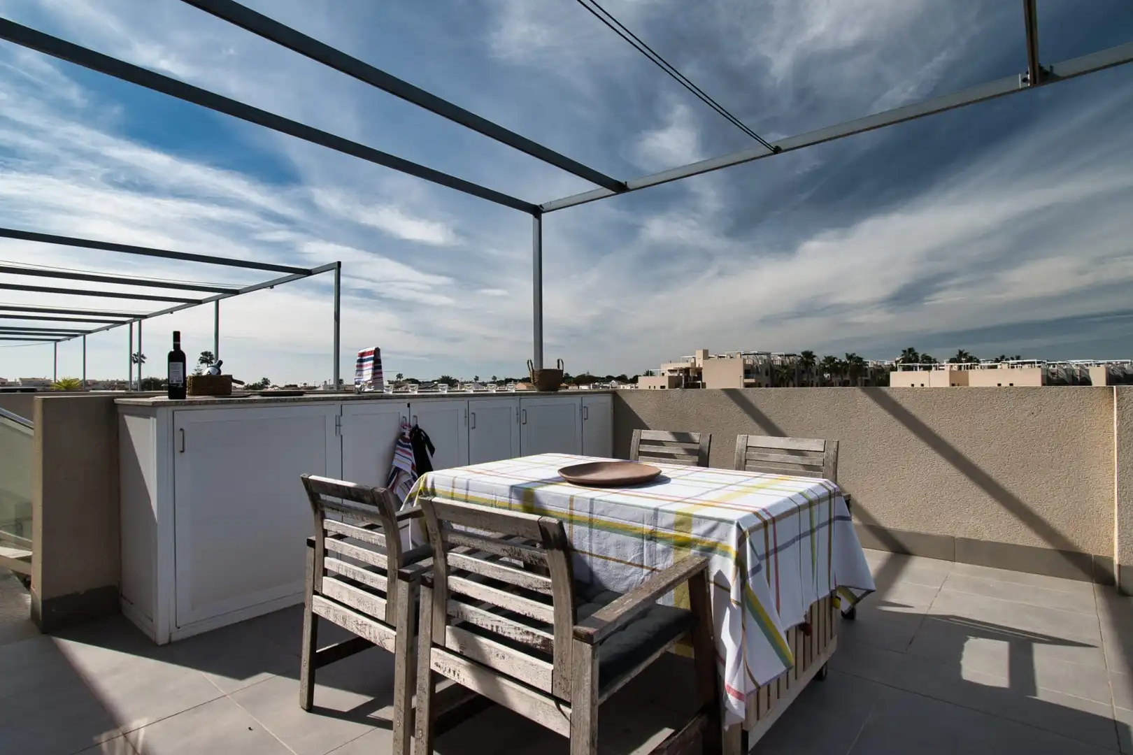 Terraza de Ático en venta en Pilar de la Horadada con Aire acondicionado, Terraza y Piscina