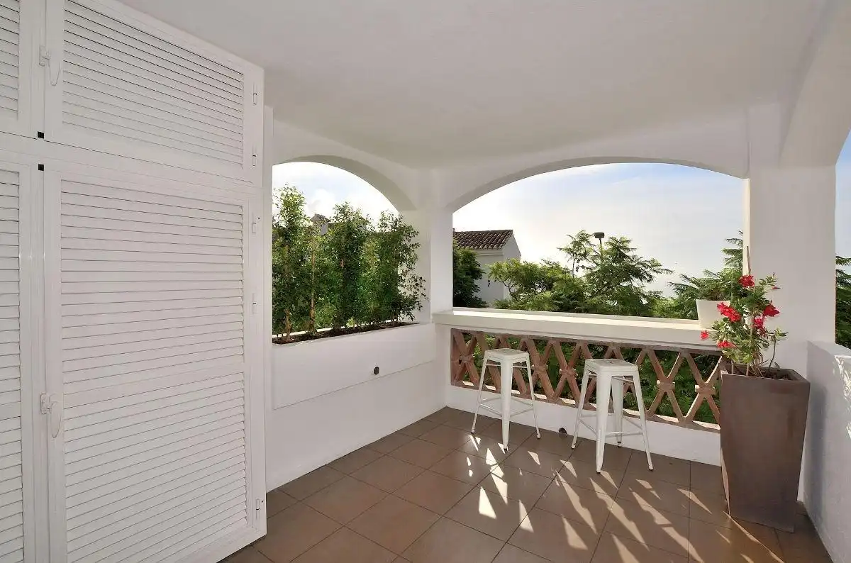 Terrassa de Apartament en venda en Mijas amb Aire condicionat, Terrassa i Piscina comunitària
