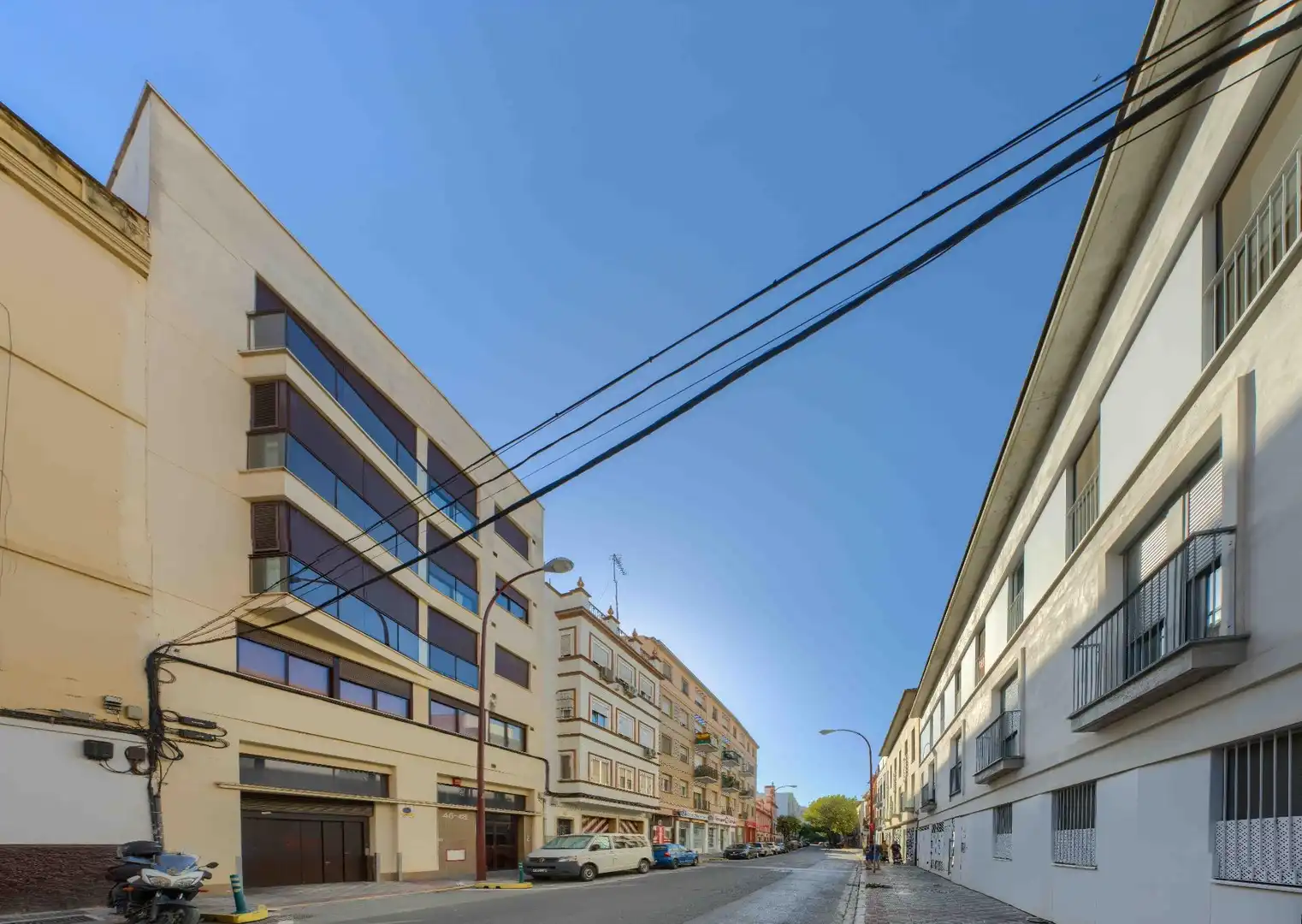 Außenansicht von Dachboden zum Verkauf in Sevilla mit Klimaanlage, Heizung und Terrasse