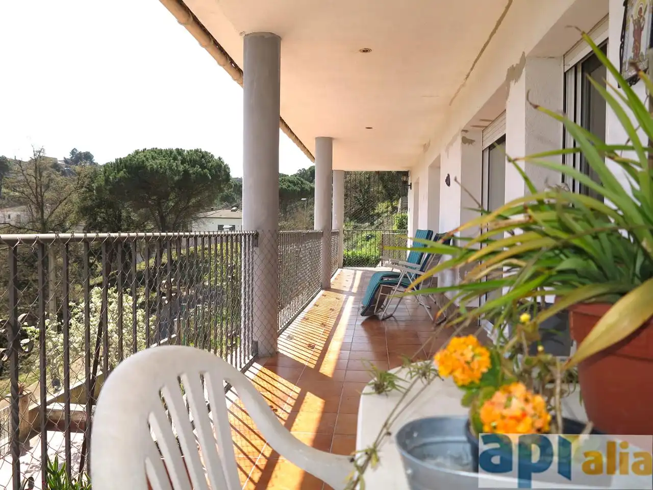 Terrassa de Casa o xalet en venda en Tordera amb Calefacció, Jardí privat i Terrassa