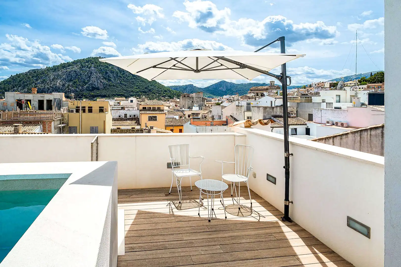 Terraza de Casa o chalet en venta en Pollença con Aire acondicionado, Terraza y Amueblado
