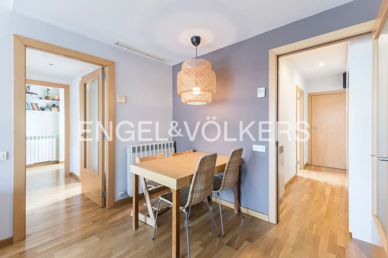 Dining room of Flat for sale in Barcelona  with Air Conditioner, Heating and Private garden