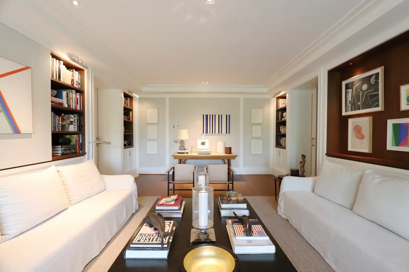 Living room of Flat for sale in Madrid  with Air Conditioner, Heating and Parquet flooring