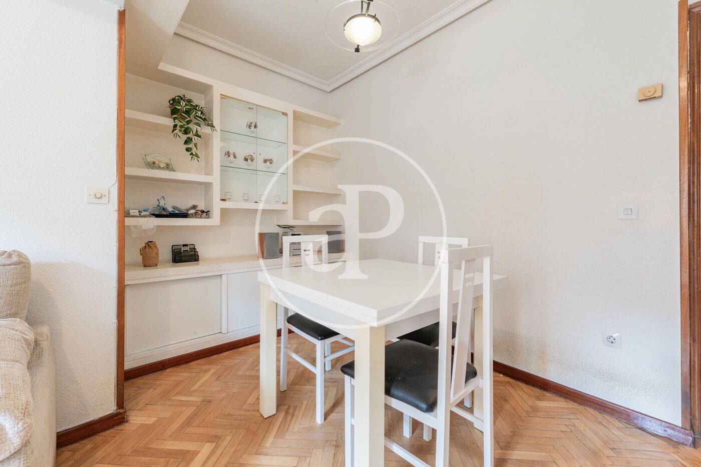 Dining room of Flat for sale in  Madrid Capital  with Air Conditioner, Heating and Terrace