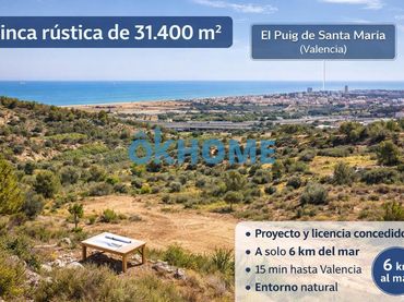 Terreny rústic en venda a El Puig