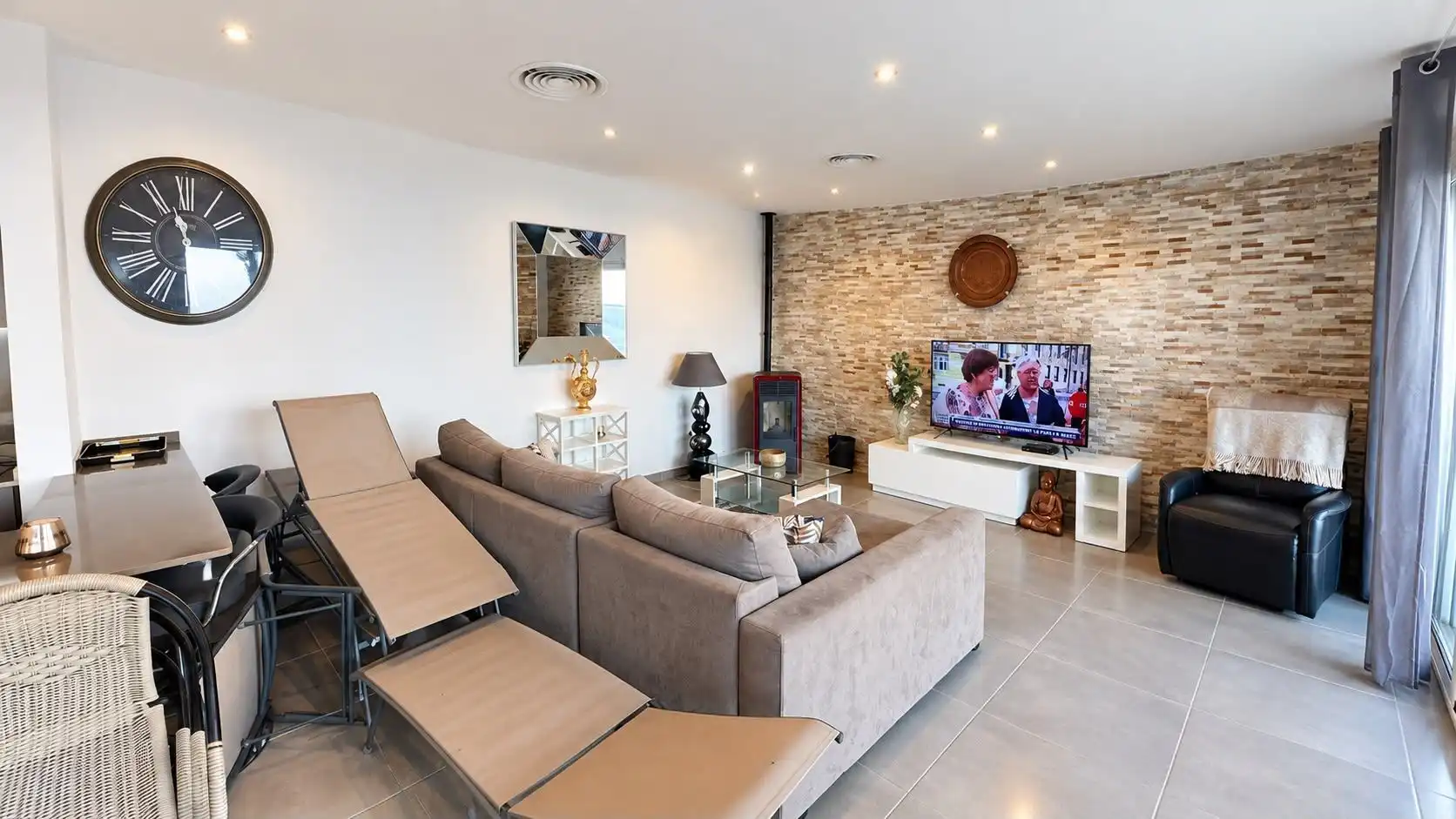 Living room of Houses for sale in Almadrava - Canyelles - Puig-Rom