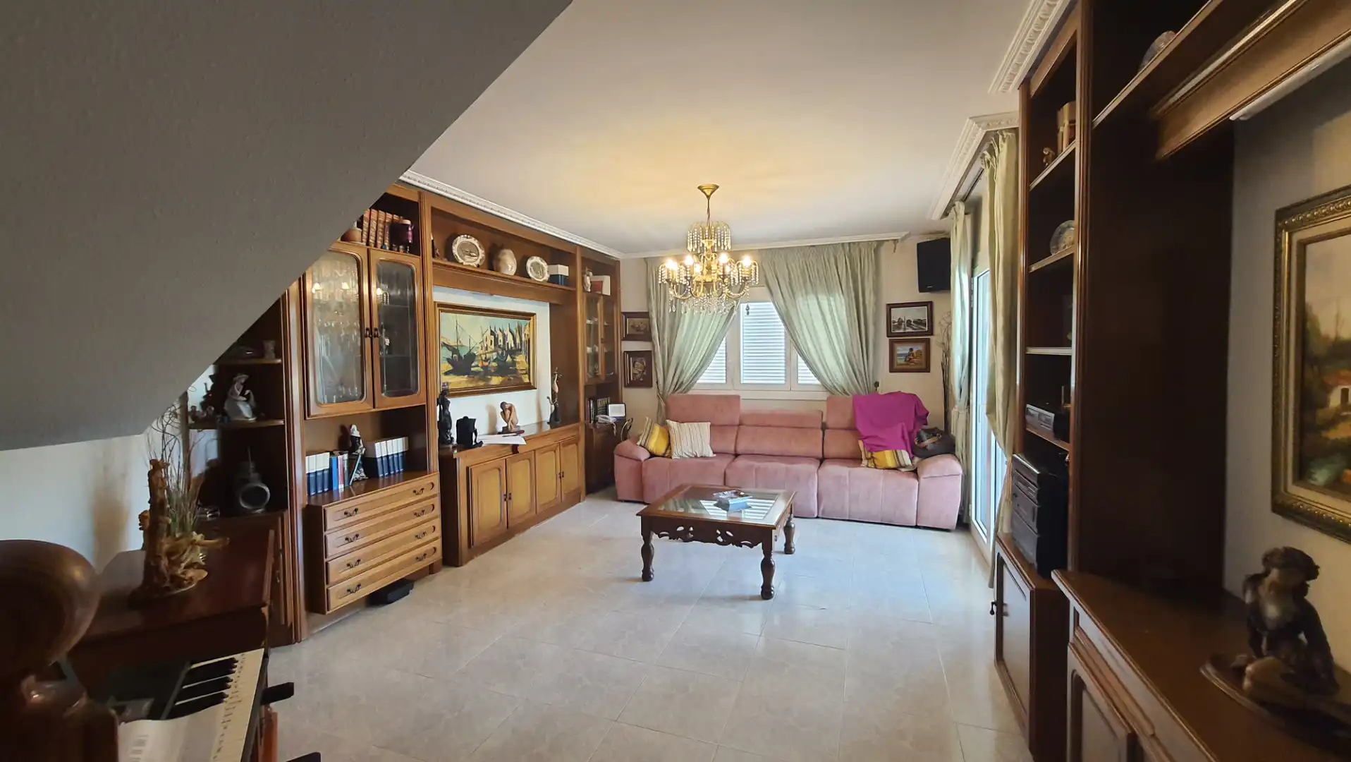 Living room of Houses for sale in El Catllar   with Heating, Private garden and Terrace