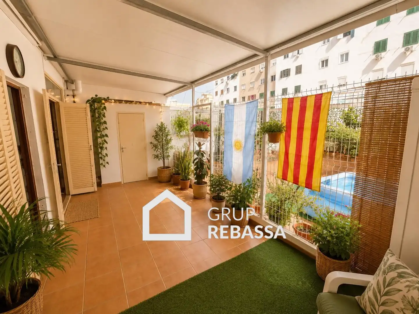 Jardí de Pis en venda en  Palma de Mallorca amb Aire condicionat, Calefacció i Terrassa