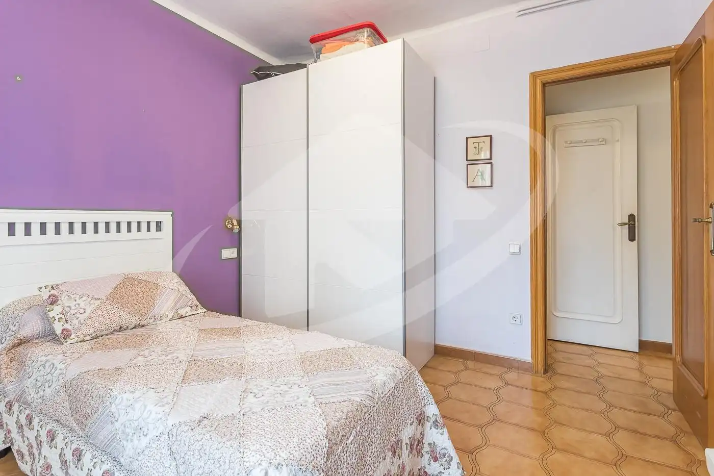Schlafzimmer von Wohnung zum Verkauf in Sabadell mit Klimaanlage, Heizung und Balkon