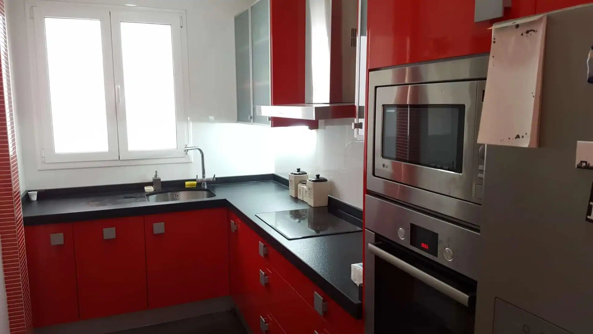 Kitchen of Flat for rent in Alicante / Alacant  with Air Conditioner, Heating and Furnished