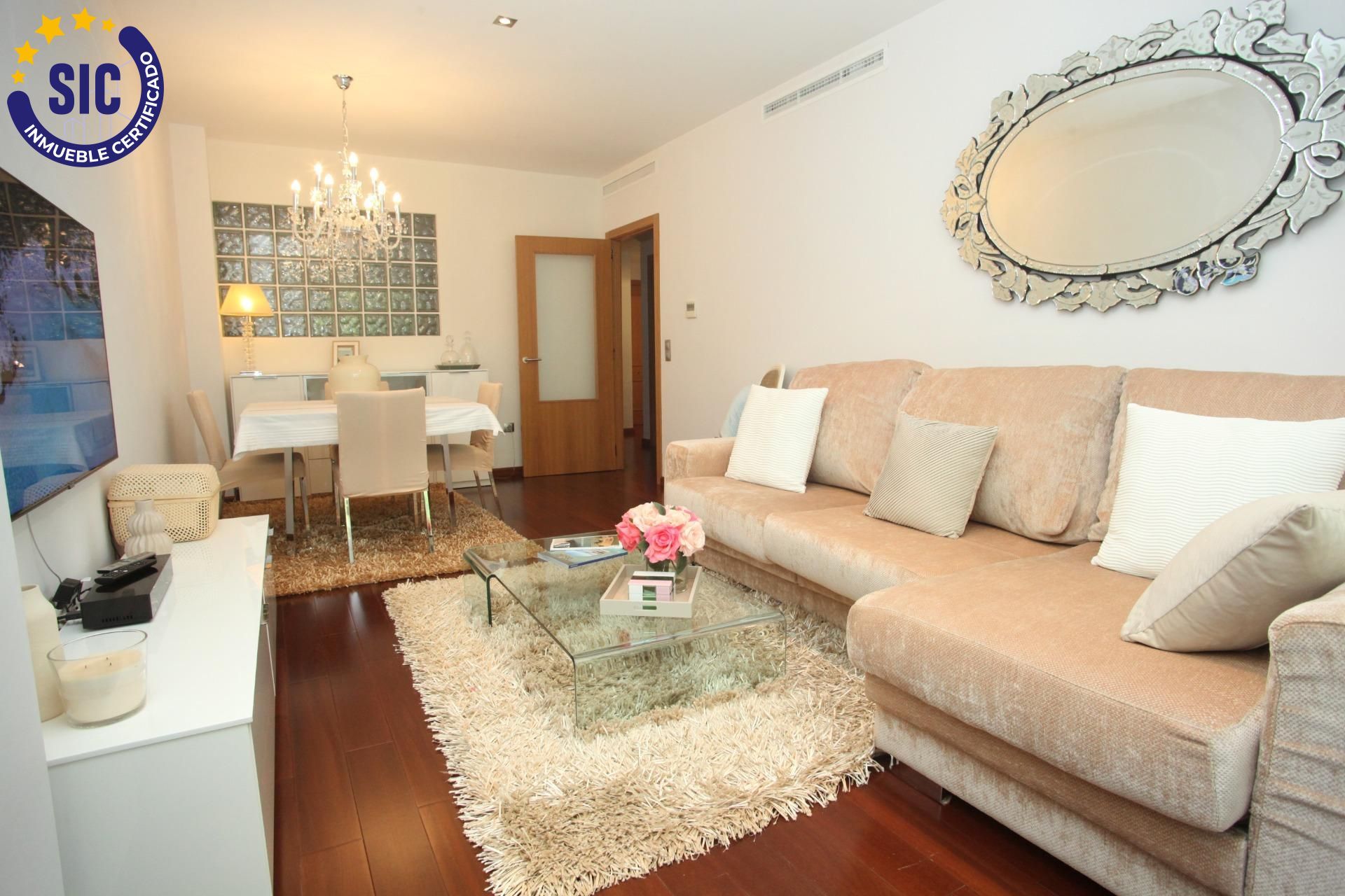 Sala d'estar de Pis en venda en Bétera amb Aire condicionat, Calefacció i Jardí privat