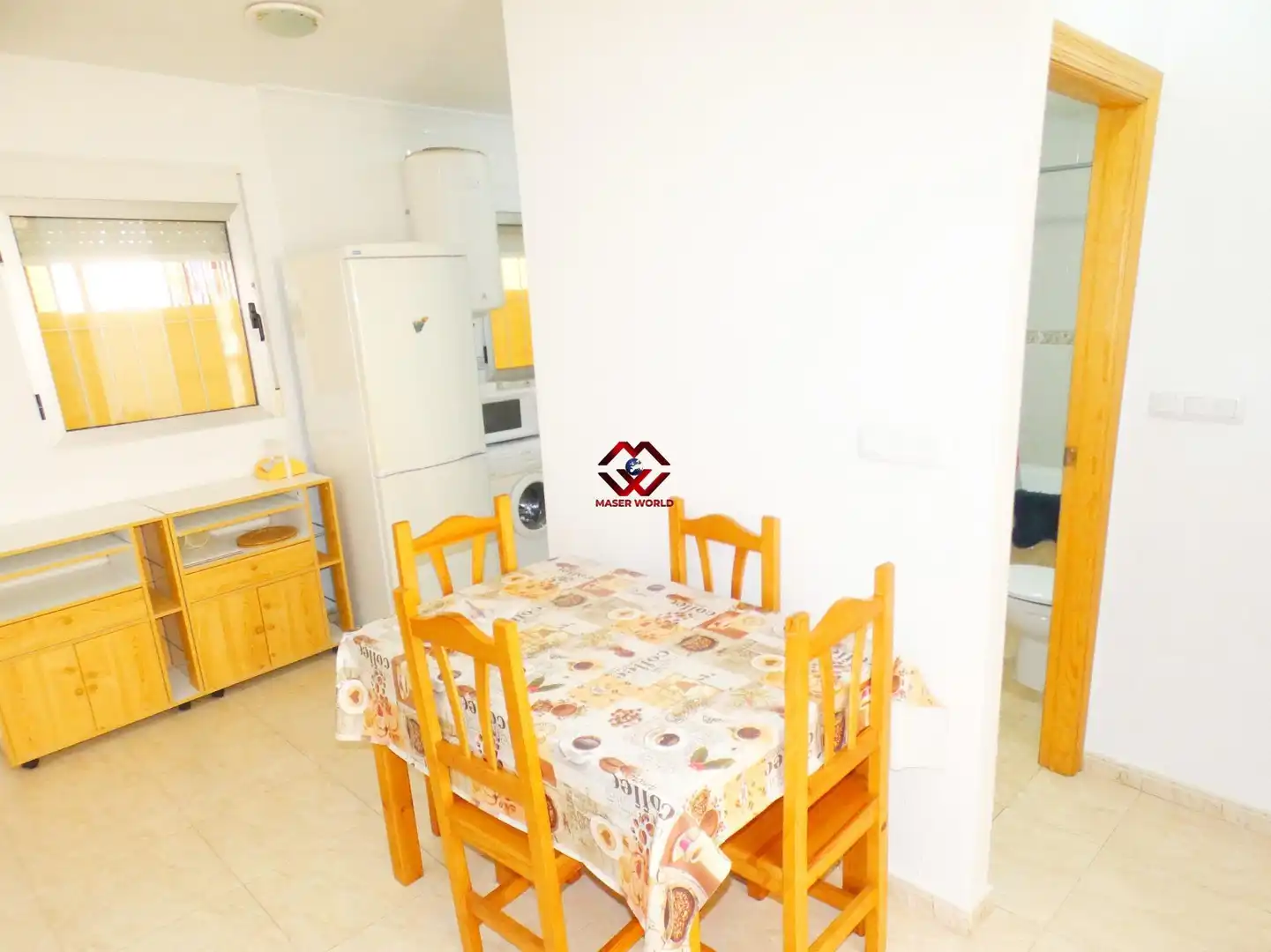 Menjador de Apartament en venda en Mazarrón amb Moblat
