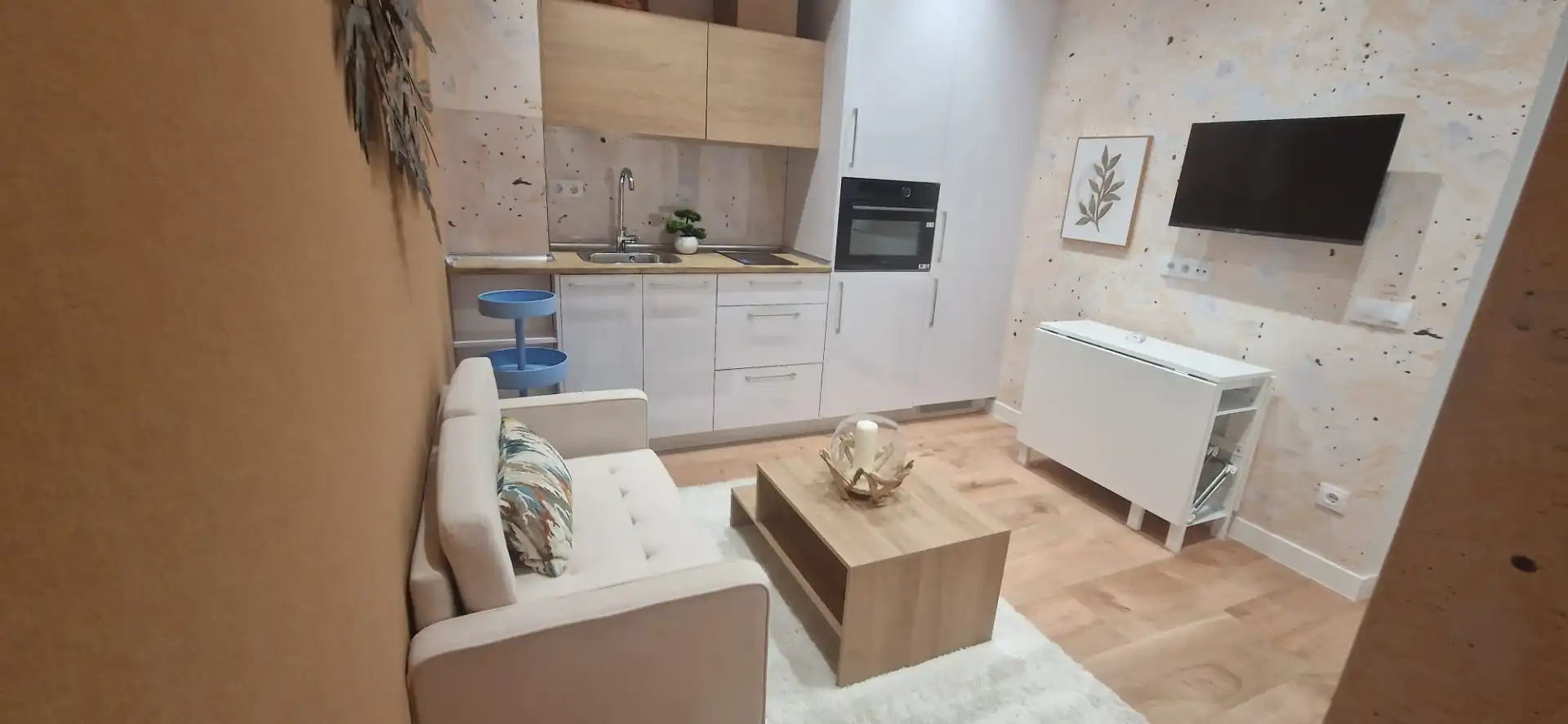 Sala de estar de Apartamento en venta en Madrid con Aire acondicionado, Calefacción y Amueblado