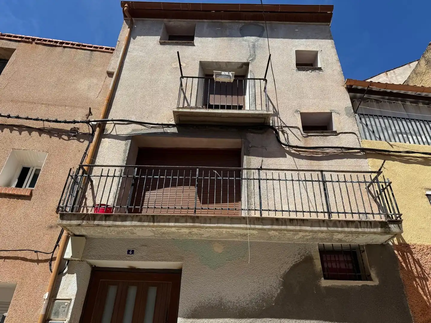 Exterior view of Houses for sale in Brea de Aragón
