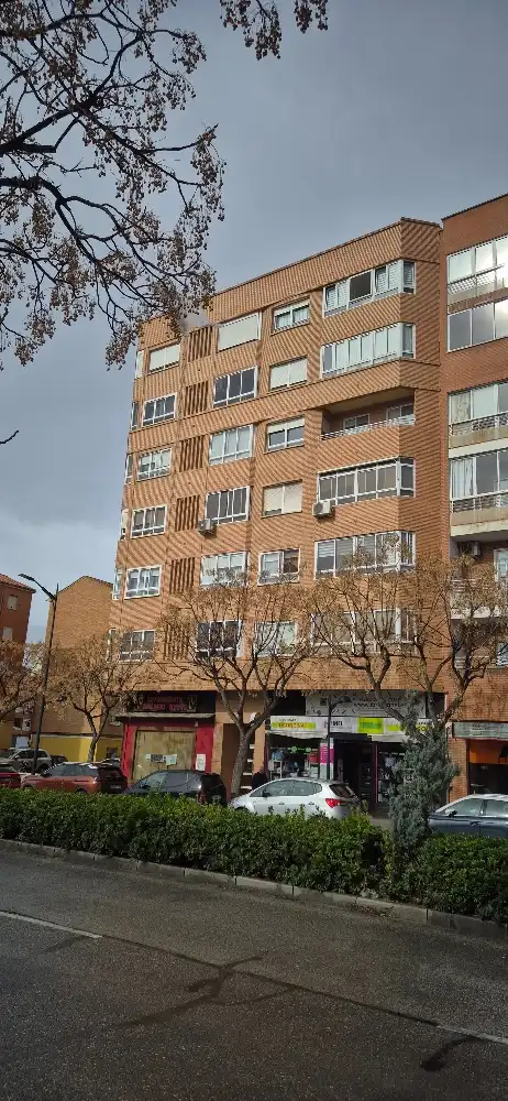 Exterior view of Flat for sale in  Albacete Capital  with Air Conditioner, Heating and Balcony