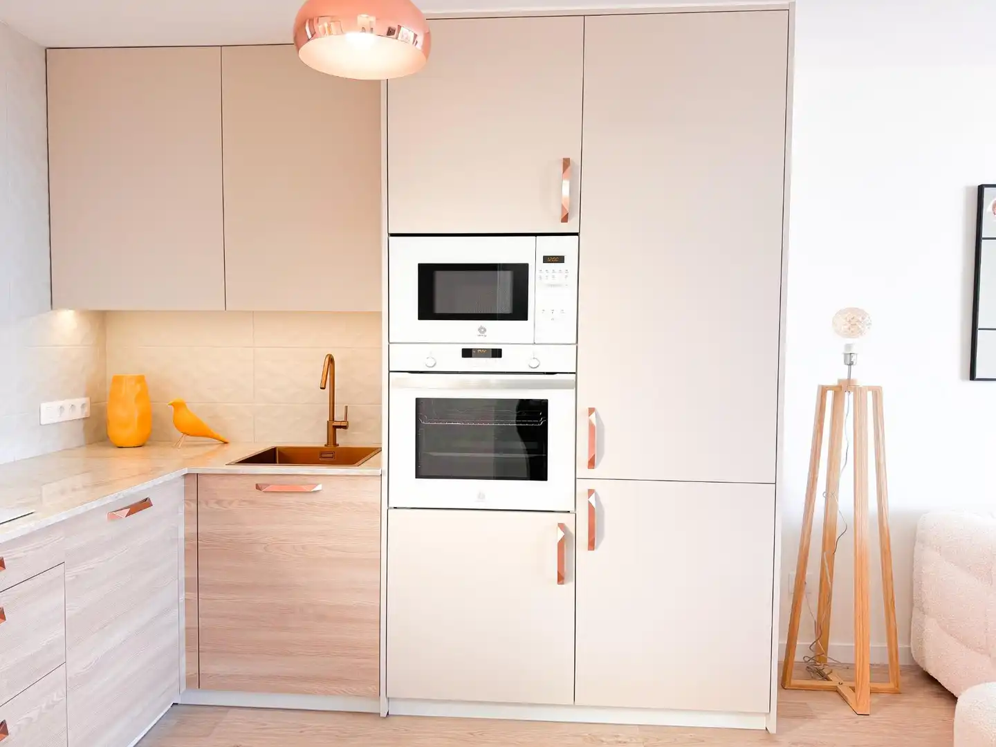Cuina de Apartament en venda en Adeje amb Aire condicionat, Jardí privat i Terrassa