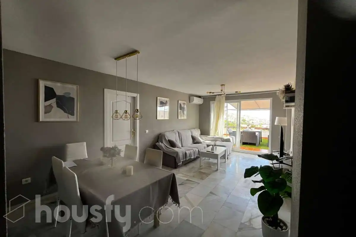 Living room of Flat for sale in Doña Julia Golf