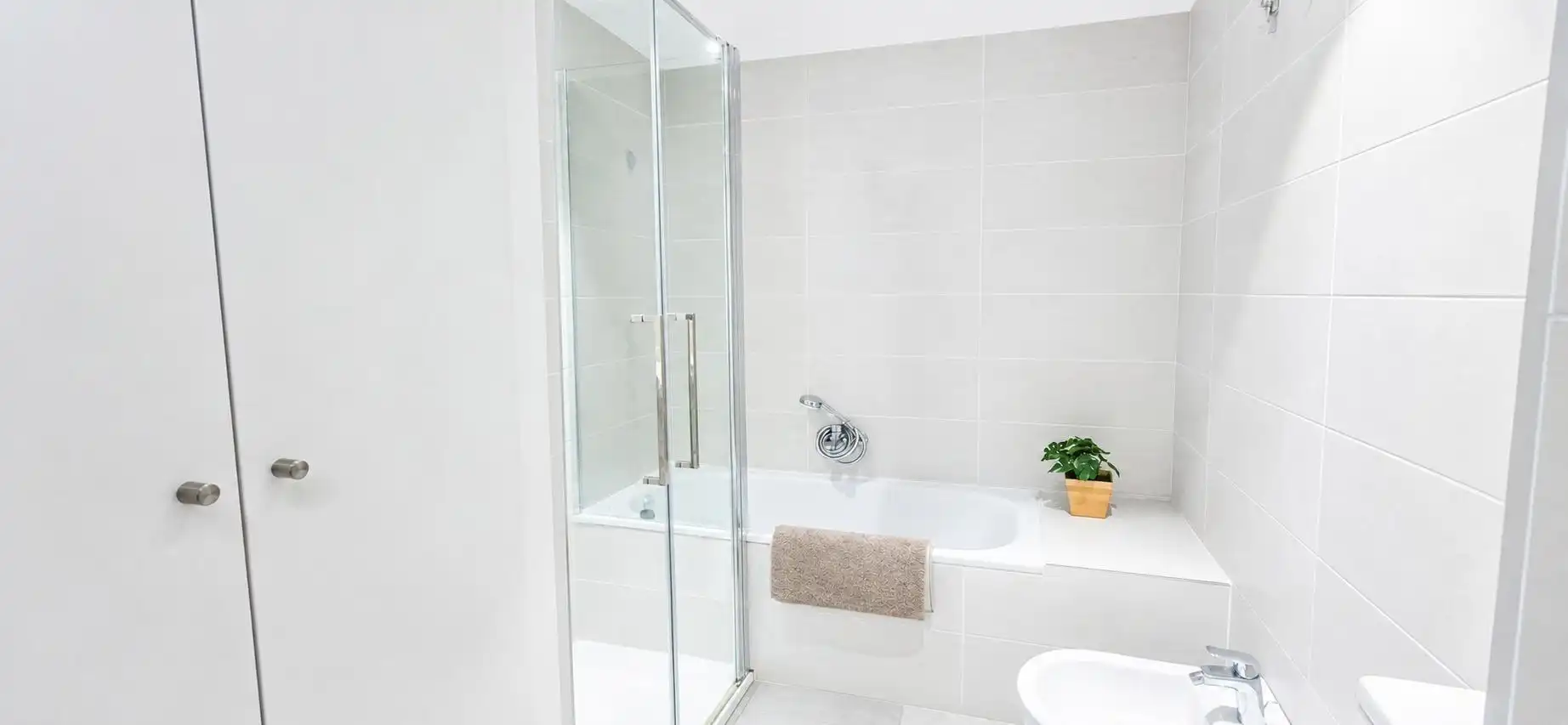 Bathroom of Flat for rent in Alicante / Alacant  with Air Conditioner, Heating and Storage room