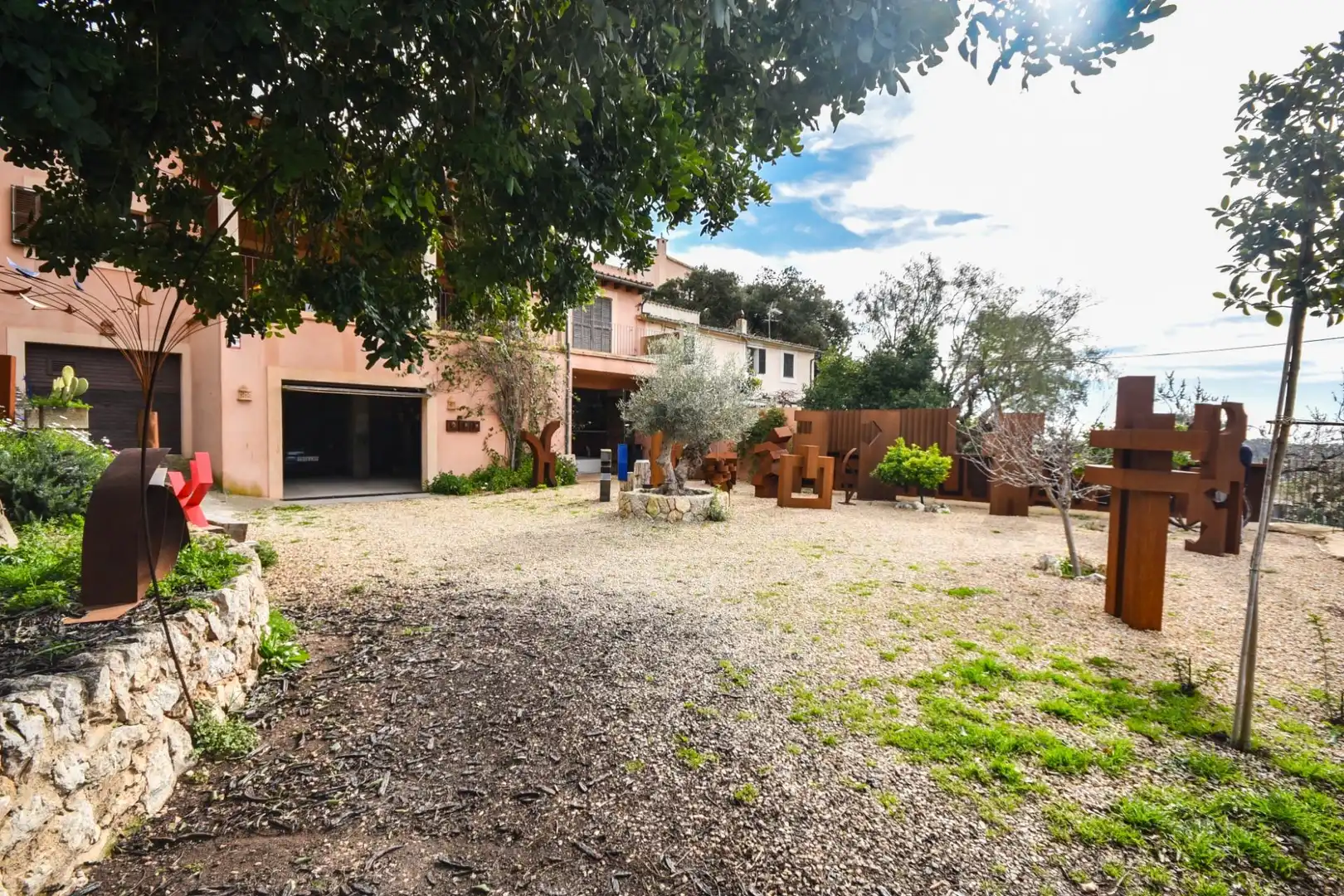 Jardí de Finca rústica en venda en Puigpunyent amb Aire condicionat, Calefacció i Terrassa
