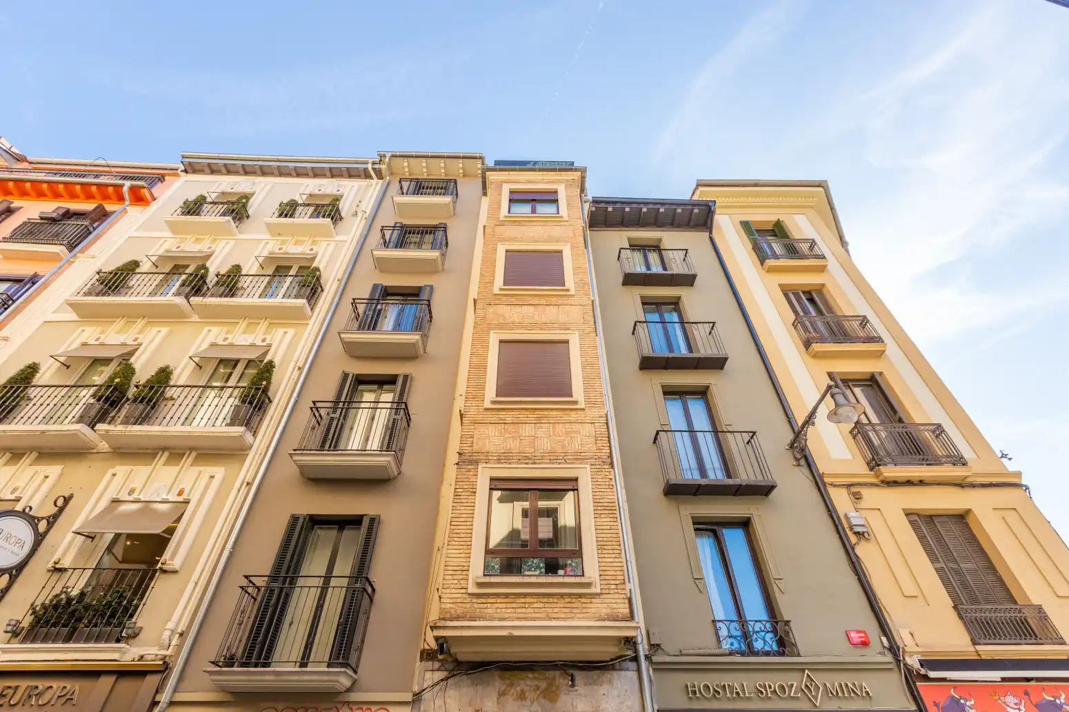 Vista exterior de Ático en venta en  Pamplona / Iruña con Calefacción, Amueblado y Balcón