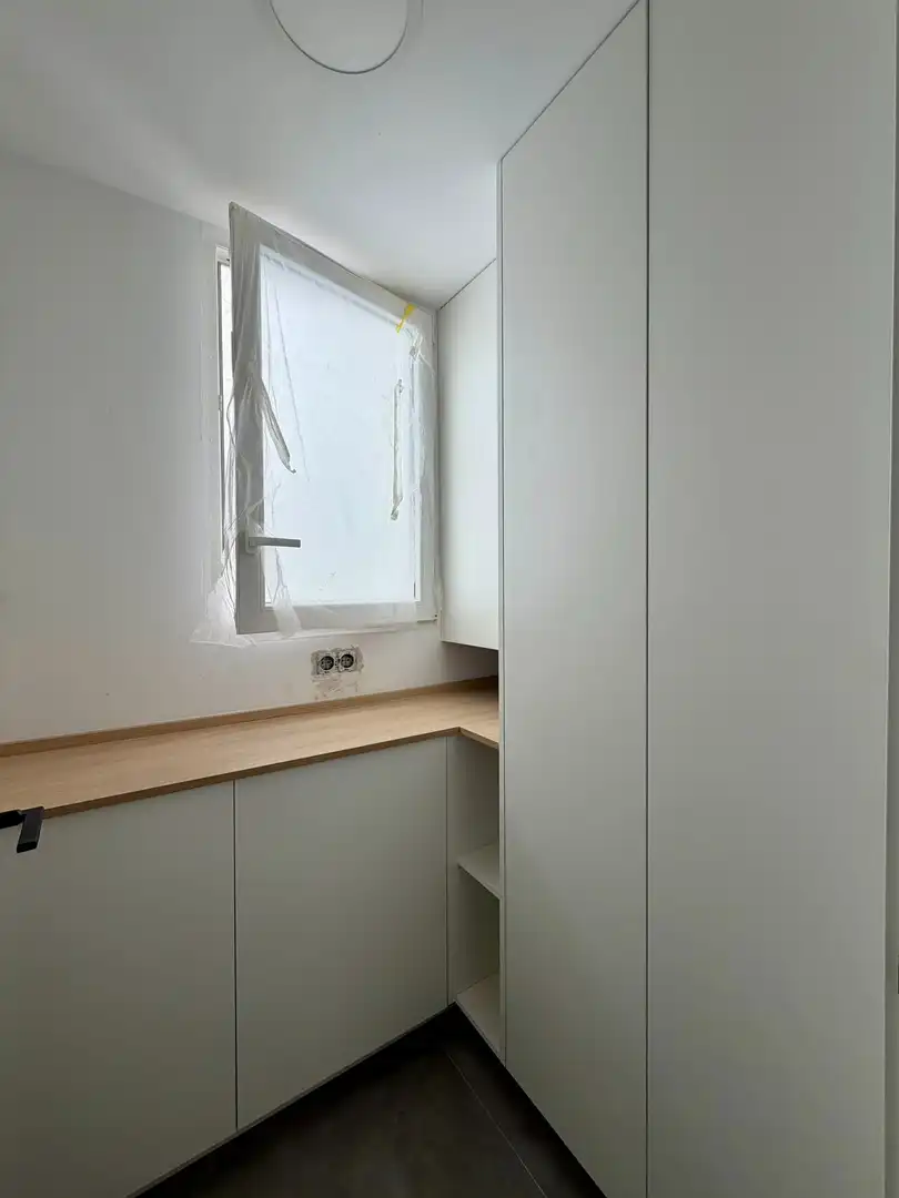 Küche von Wohnung zum Verkauf in Alcoy / Alcoi mit Klimaanlage und Terrasse