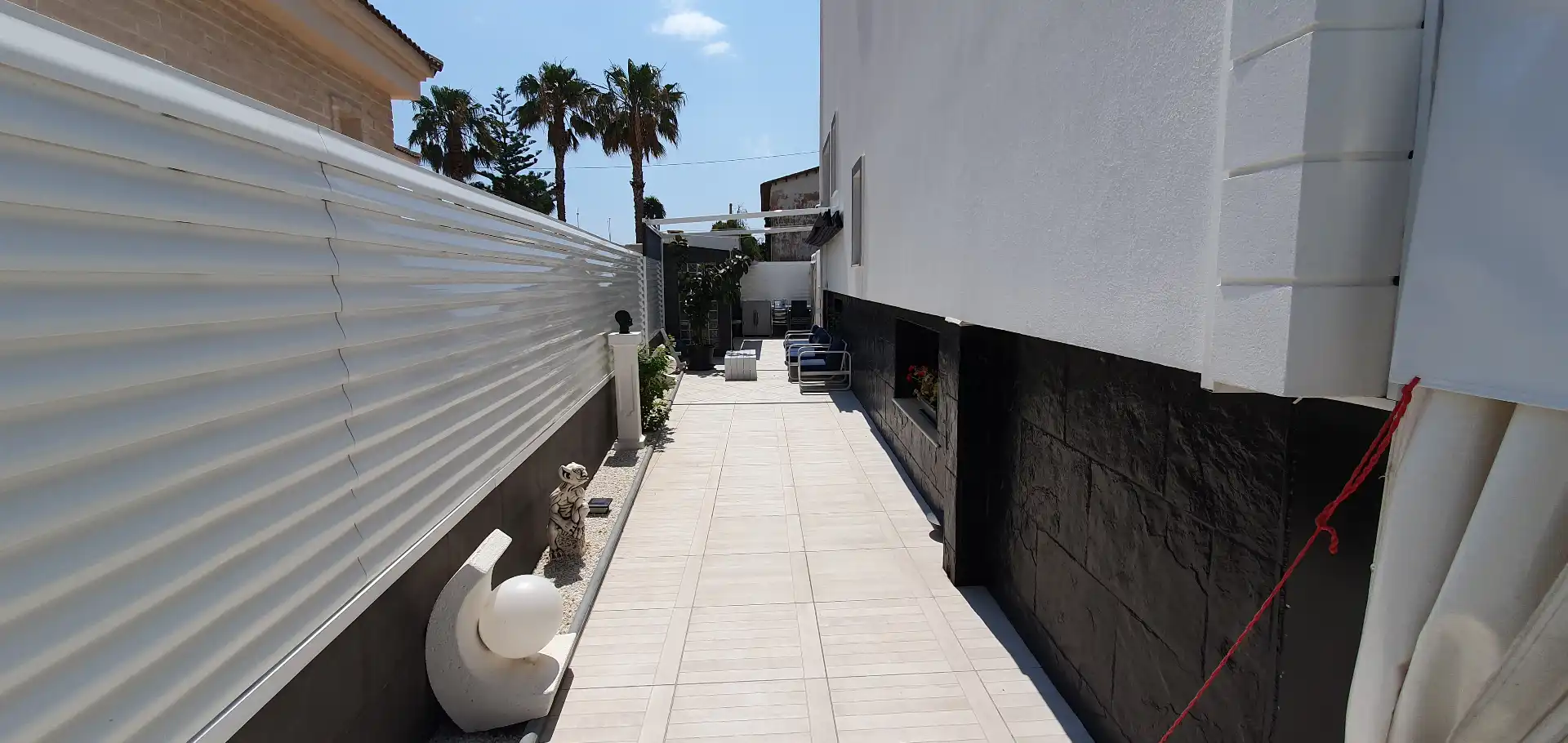 Terraza de Casa o chalet en venta en Gandia con Aire acondicionado, Calefacción y Jardín privado