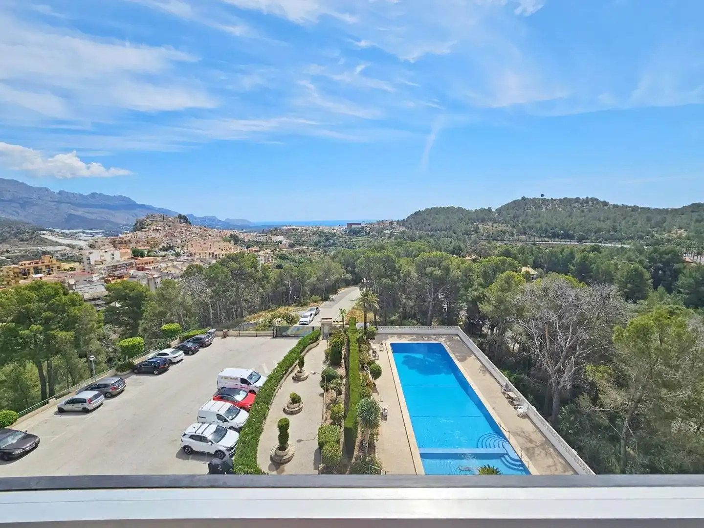 Vista exterior de Apartamento en venta en Polop con Piscina comunitaria