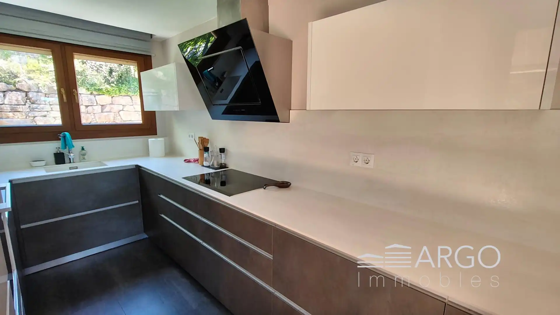 Cocina de Casa o chalet en venta en Vallromanes con Aire acondicionado, Calefacción y Jardín privado