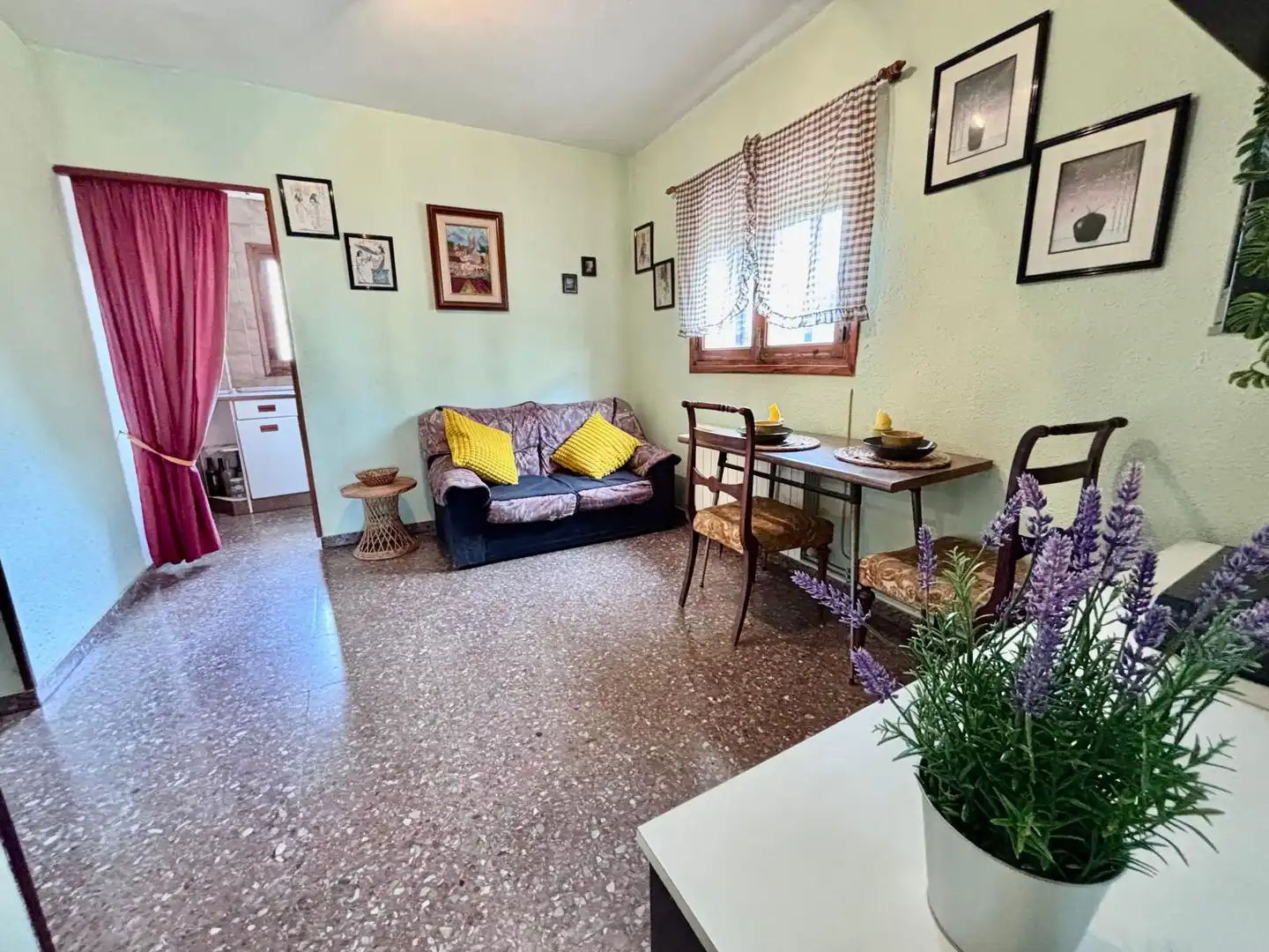 Living room of Houses for sale in Bulbuente  with Heating, Storage room and Furnished