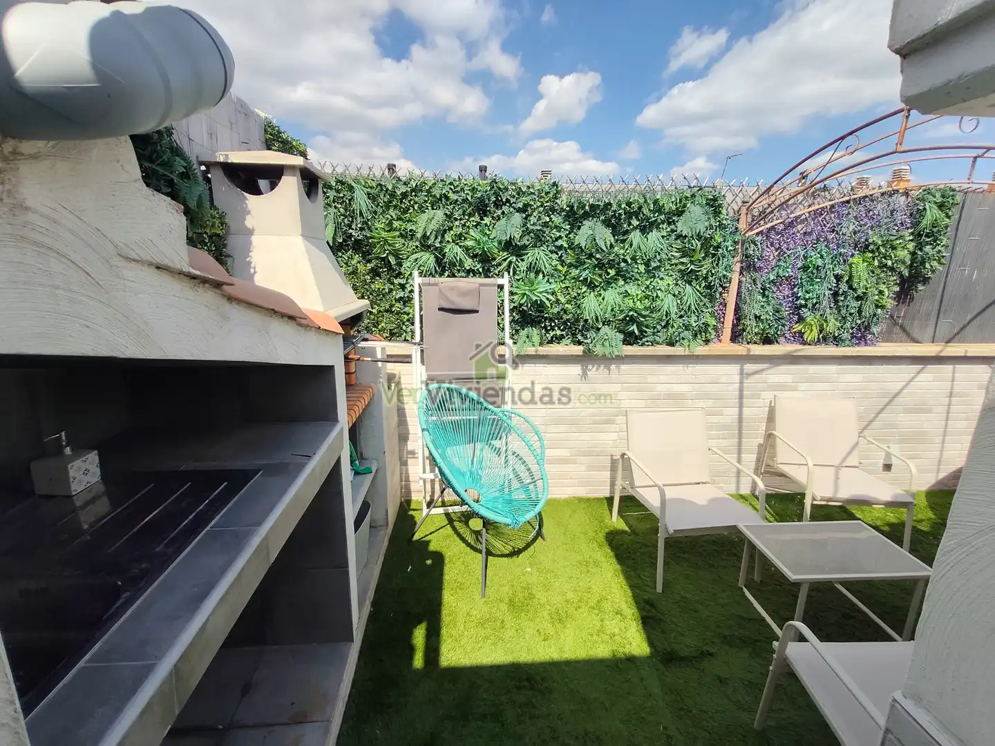 Terrace of Duplexes for sale in Terrassa  with Air Conditioner, Heating and Parquet flooring