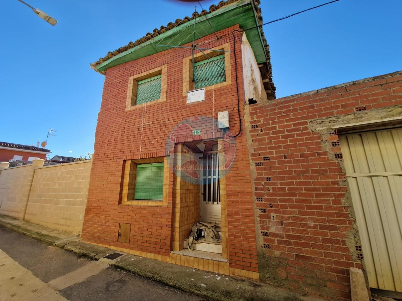 Vista exterior de Casa o xalet en venda en Gordaliza del Pino