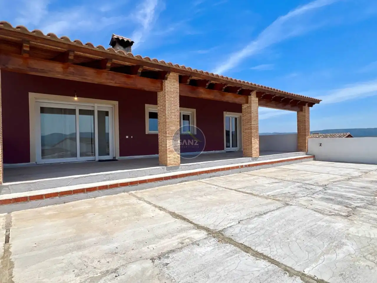 Terraza de Casa o chalet en venta en L'Énova con Aire acondicionado, Jardín privado y Terraza