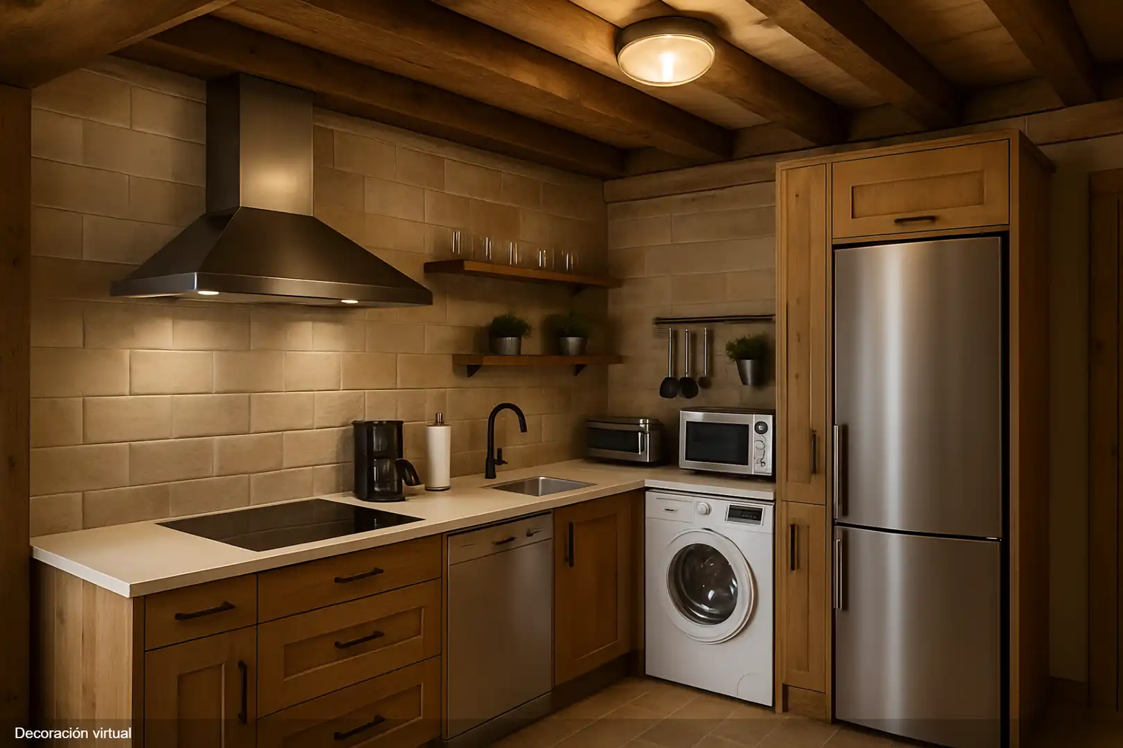 Cocina de Casa o chalet en venta en Otero con Calefacción, Jardín privado y Terraza