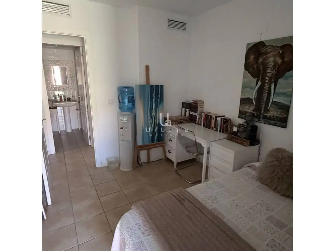 Schlafzimmer von Wohnung zum Verkauf in Murcia mit Klimaanlage, Heizung und Privatgarten