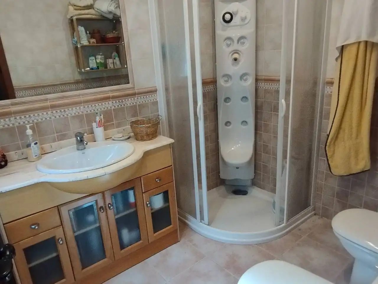 Baño de Casa o chalet en venta en Ciudad Real con Aire acondicionado, Jardín privado y Terraza