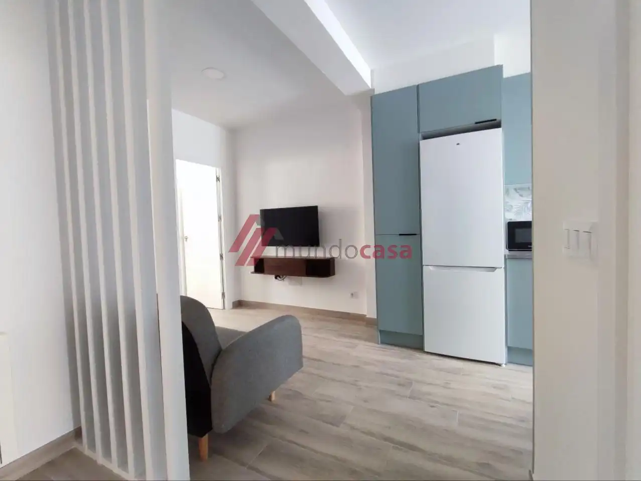 Living room of Flat for rent in Ferrol  with Heating and Furnished