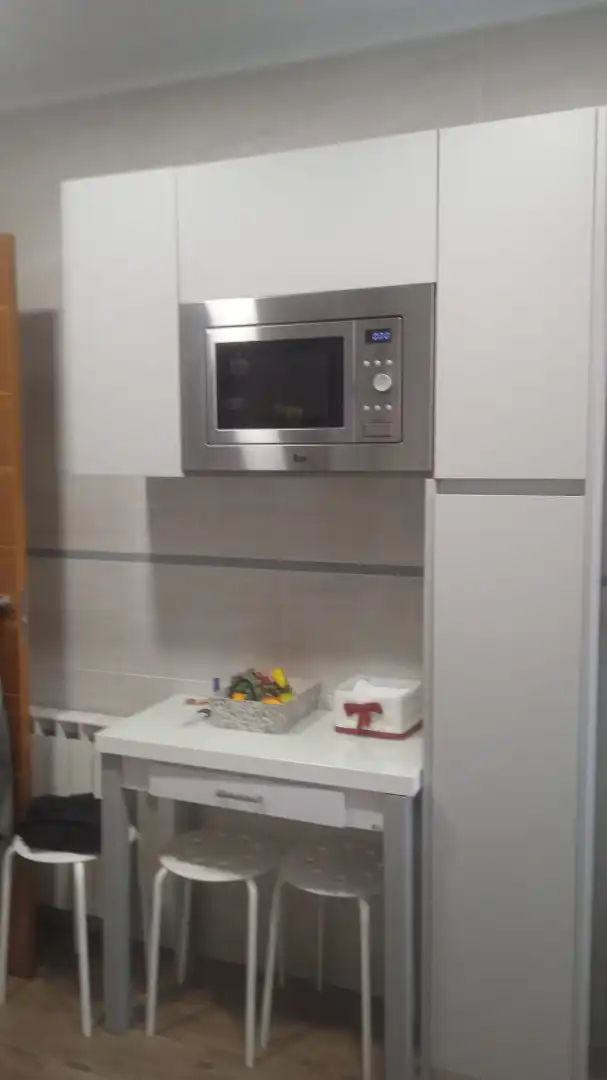Küche von Wohnung zum Verkauf in Villarrobledo mit Klimaanlage, Heizung und Parkett