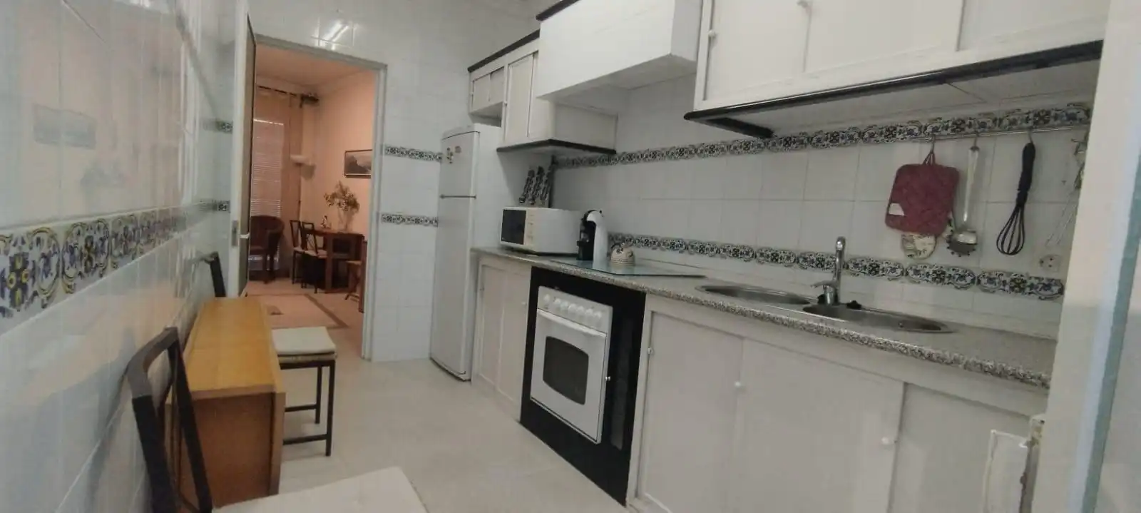 Cuina de Casa o xalet en venda en Barcarrota amb Terrassa i Balcó