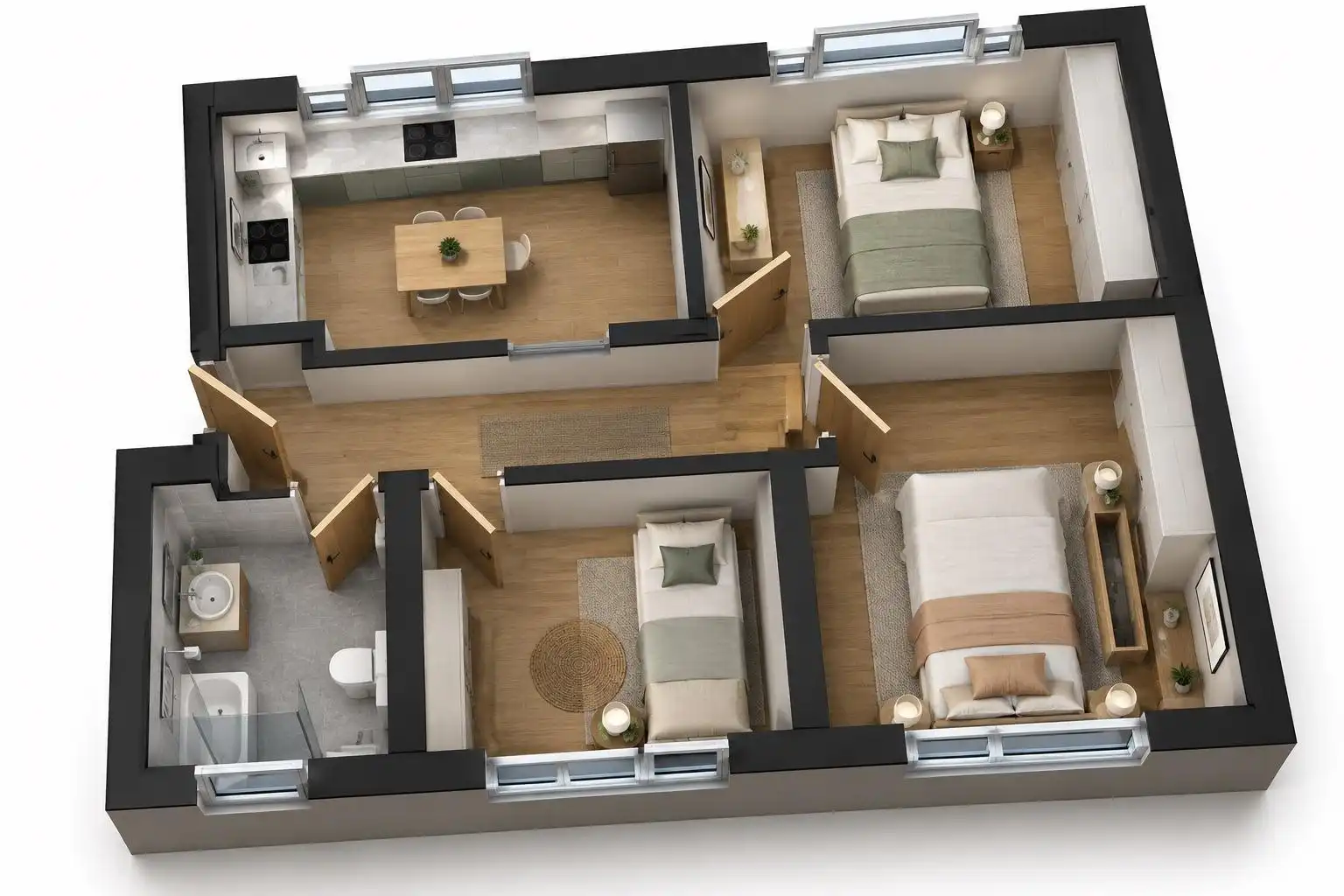 Apartamento en venta en Grado, Asturias
